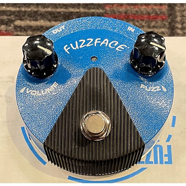 Used Dunlop FFM1 Silicon Fuzz Face Mini Blue Effect Pedal | Guitar