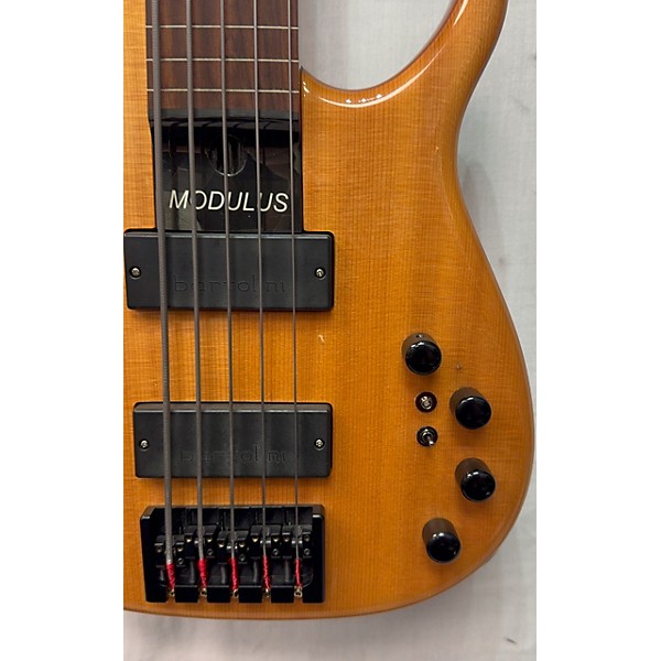 Used Modulus Guitars Q5 Quantum 5 String Fretless Semi-Hollow Electric Bass Guitar