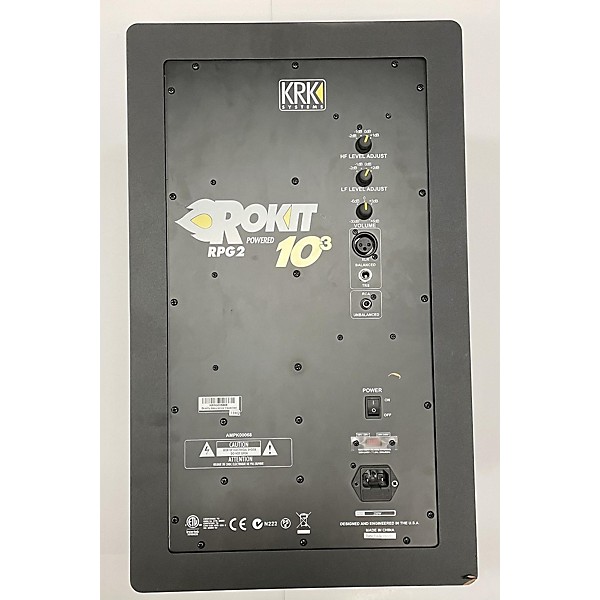 Used KRK RP10 ROKIT G4 3-Way Each Powered Monitor