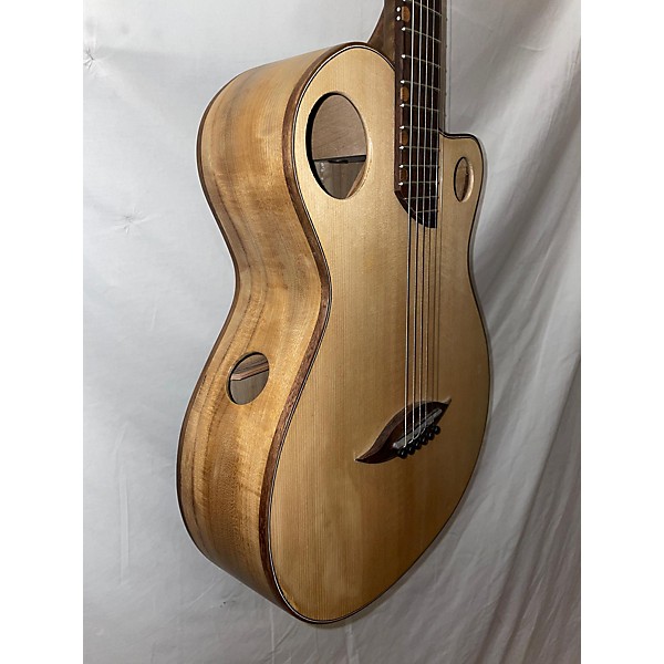 Used Used Oi! OS6 Handmade Natural Acoustic Guitar