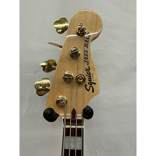 Used Squier Jazz Bass Electric Bass Guitar