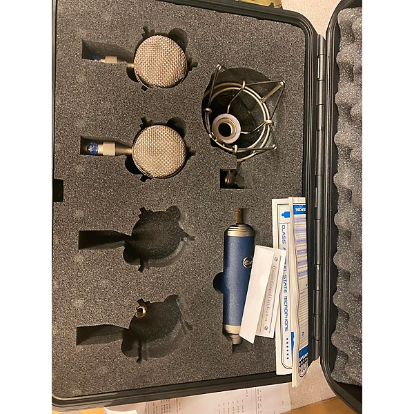 Used Blue Bottle Rocket Stage 1 Mic Locker Recording Microphone Pack