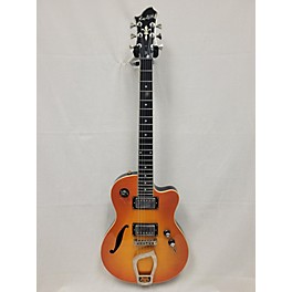 Used Hagstrom Used Hagstrom D2F Orange Burst Hollow Body Electric Guitar