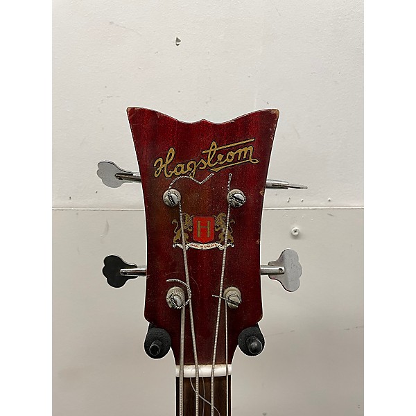 Vintage Hagstrom 1970s HIIBN Electric Bass Guitar