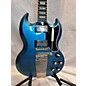 Used Used 2021 Gibson Custom 64 Sg Light Murphy Pelham Blue Solid Body Electric Guitar
