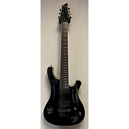 Used Schecter Guitar Research Used Schecter Guitar Research Blackjack C7 Black Solid Body Electric Guitar