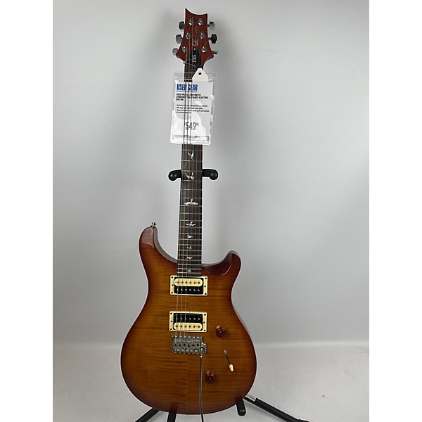 Used PRS Used PRS SE Custom 24 Sunburst Solid Body Electric Guitar