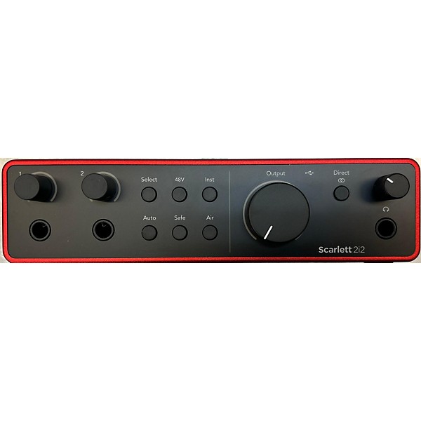 Used Focusrite Scarlett 2i2 GEN 4 Audio Interface