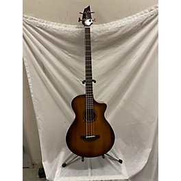 Used Breedlove Used Breedlove Pursuit Ex Concerto A Bass Ce Amber Burst Acoustic Bass Guitar