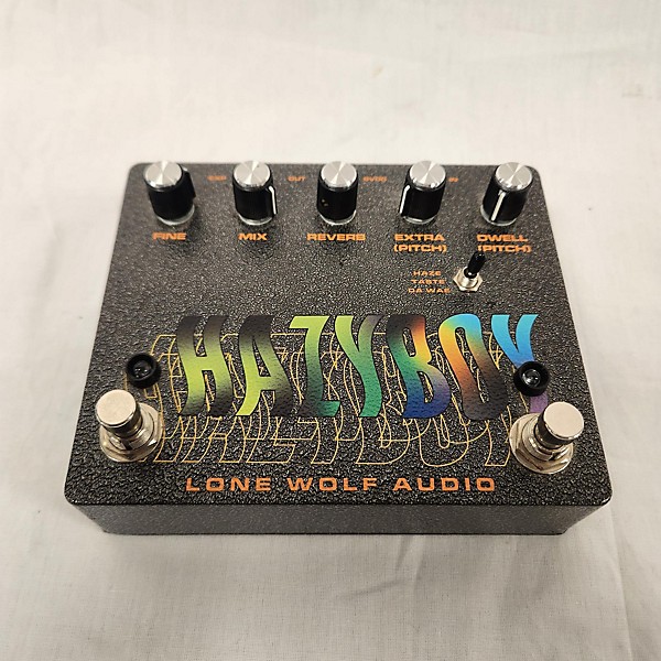 Used Lone Wolf Audio Hazy Boy Reverb Effect Pedal