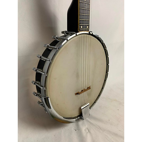 Used Used Bacon Folk Model Black Banjo