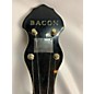 Used Used Bacon Folk Model Black Banjo