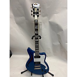 Used D'Angelico Used D'Angelico Deluxe Bedford SH Blue Sapphire Hollow Body Electric Guitar