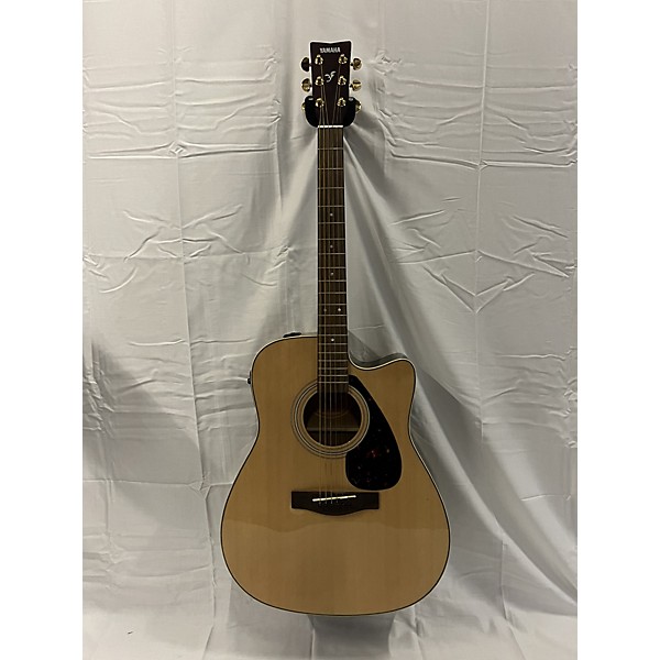 Used Yamaha FX335 Left Handed Acoustic Electric Guitar