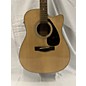 Used Yamaha FX335 Left Handed Acoustic Electric Guitar