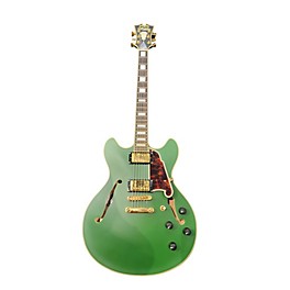 Used D'Angelico Used D'Angelico EX-DC/SP Apple Green Hollow Body Electric Guitar