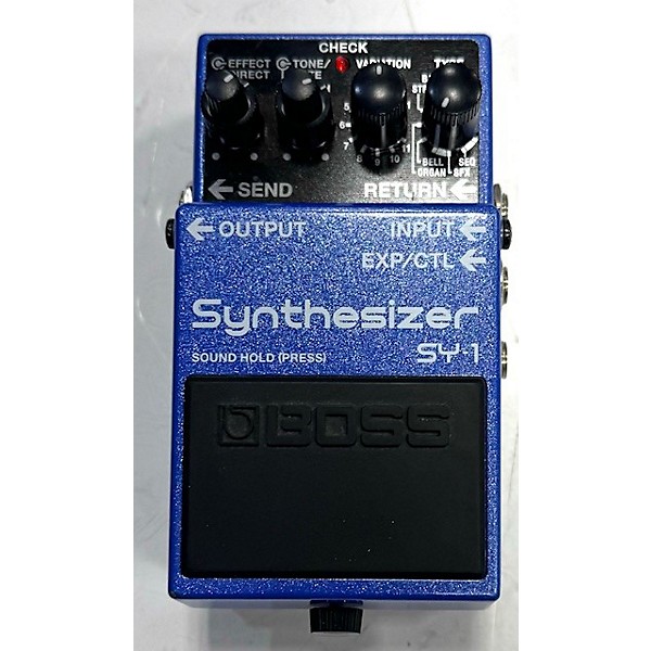 Used BOSS SY1 SYNTHESIZER Effect Pedal | Guitar Center