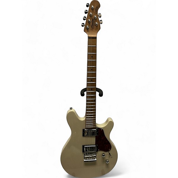 Used Sterling by Music Man JAMES VALENTINE SIGNATURE TRANSPARENT BUTTERMILK Solid Body Electric Guitar