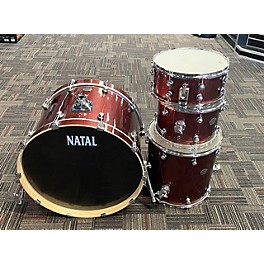 Used Natal Drums Used Natal Drums 4 piece Arcadia Red Drum Kit