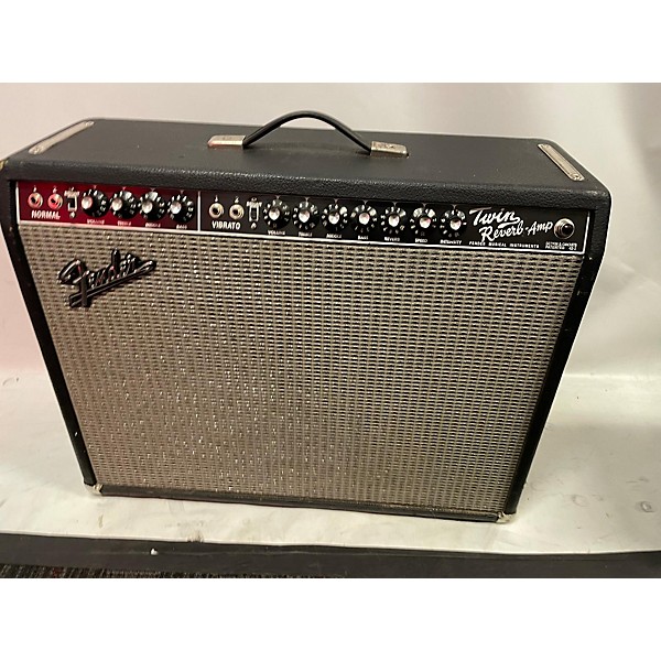 Used Fender 1965 Reissue Twin Reverb 85W Tube Guitar Combo Amp