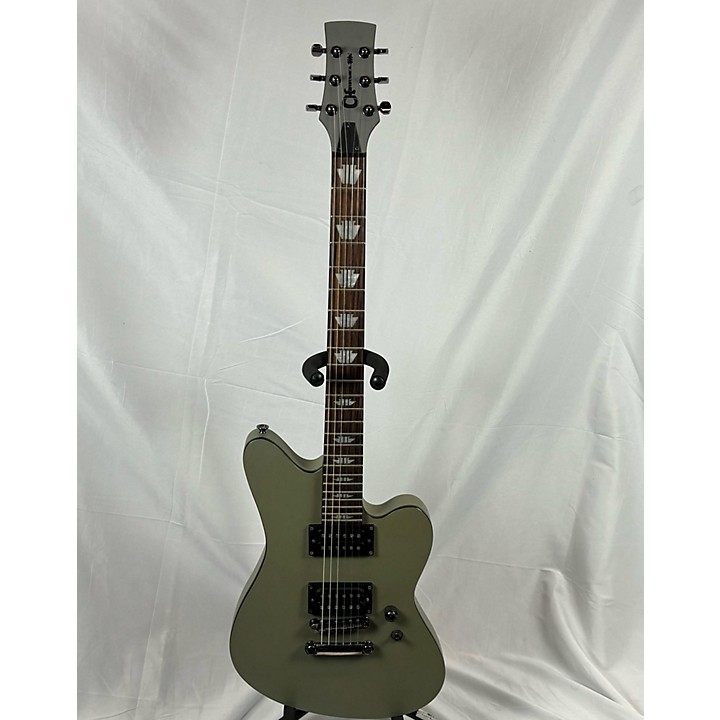 Used Charvel Desolation Skatecaster SK3 Hardtail Solid Body Electric Guitar  olive drab | Guitar Center