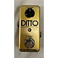 Used TC Electronic Ditto Looper Limited Edition Gold Pedal thumbnail