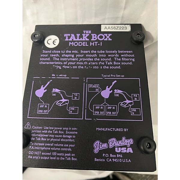 Used Heil Sound The Talk Box Effect Pedal