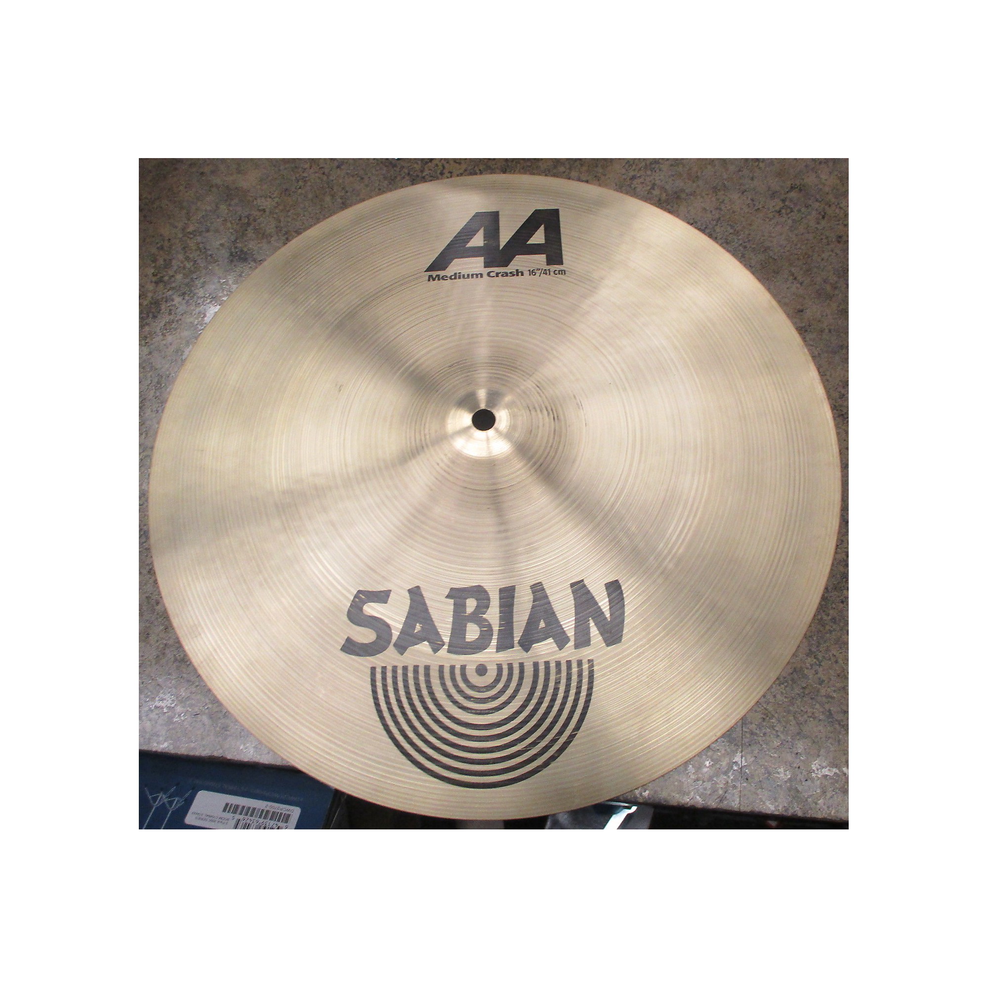 Used SABIAN 16in AA Metal Crash Cymbal 36 | Guitar Center