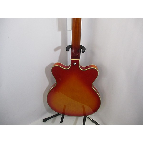 Used Used Prestige Musician Pro DC CS Cherry Sunburst Hollow Body Electric Guitar