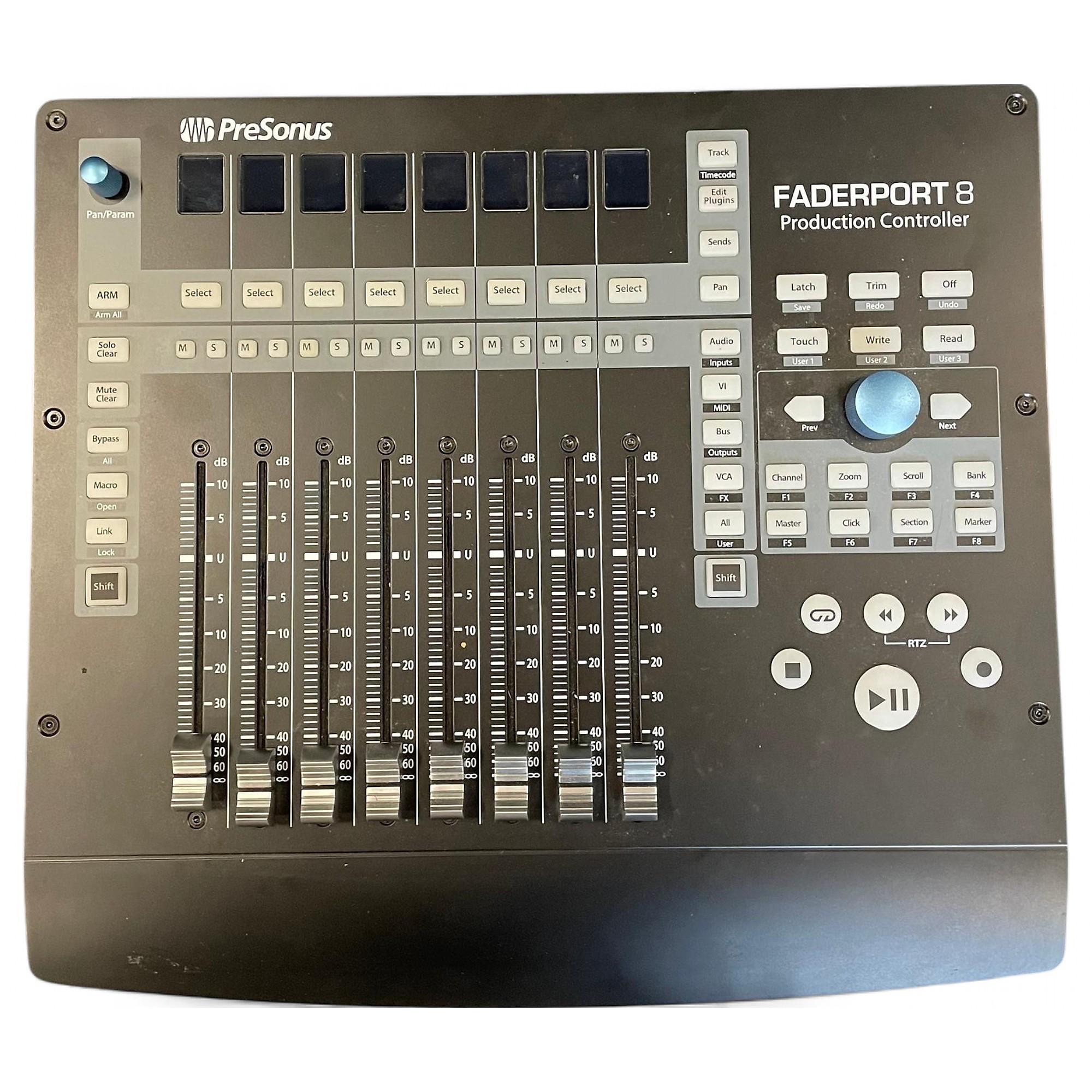 中古】 8 フェーダー PreSonus ?FaderPort 凄 8 USBコントロール・サーフェス 8ch Studio One  Artistバンドル