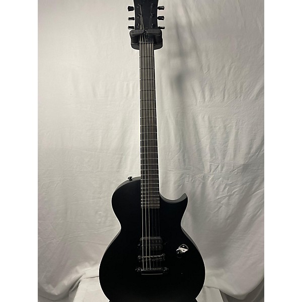 Used ESP Ec Black Metal Solid Body Electric Guitar