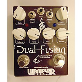 Used Wampler Used Wampler Dual Fusion Tom Quayle Signature Overdrive Effect Pedal