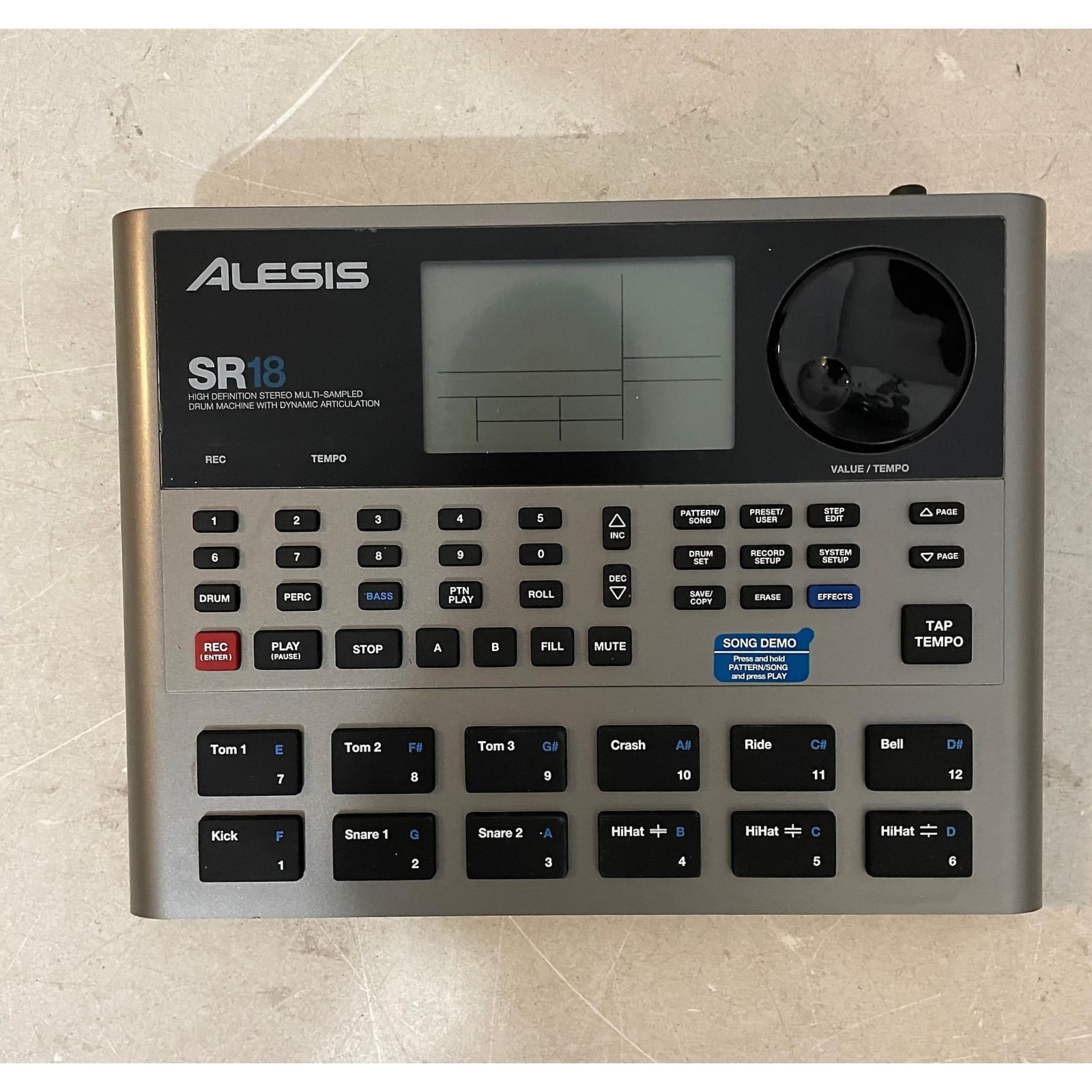 Used Alesis SR18 Drum Machine Guitar Center