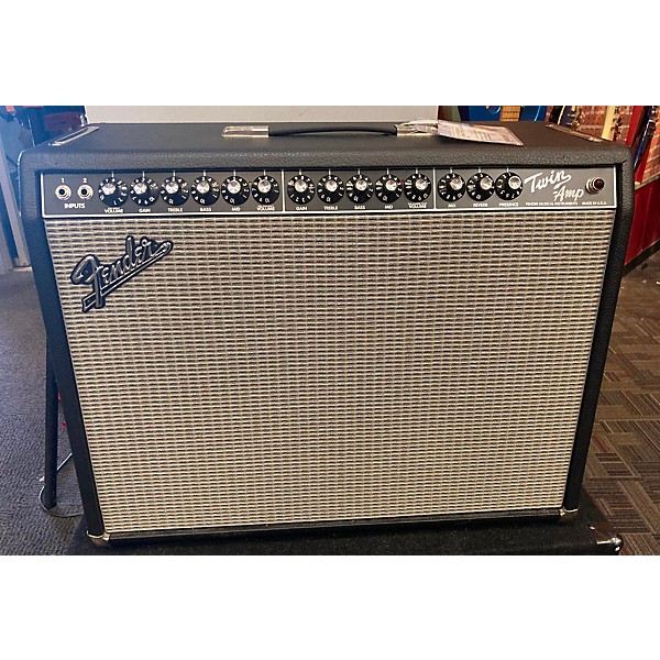 Used Fender Twin Amp 2-Channel Tube Guitar Combo Amp