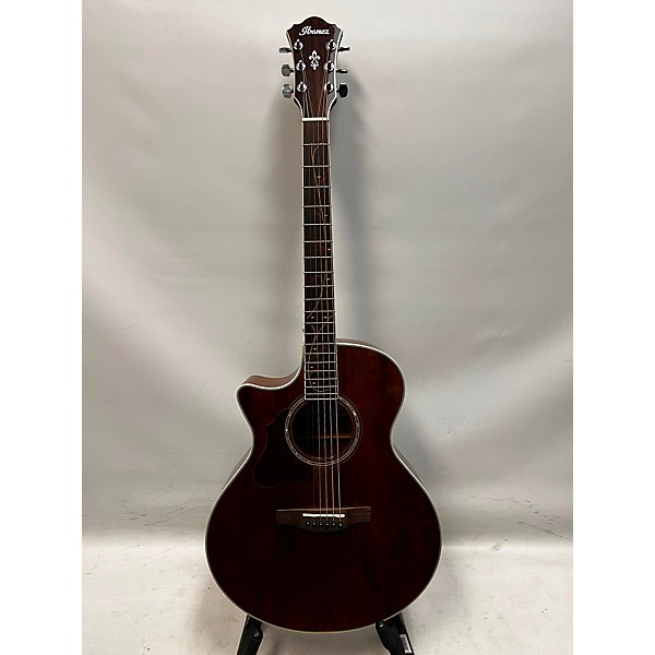 Used Ibanez Ae245l Acoustic Electric Guitar Natural Guitar Center 