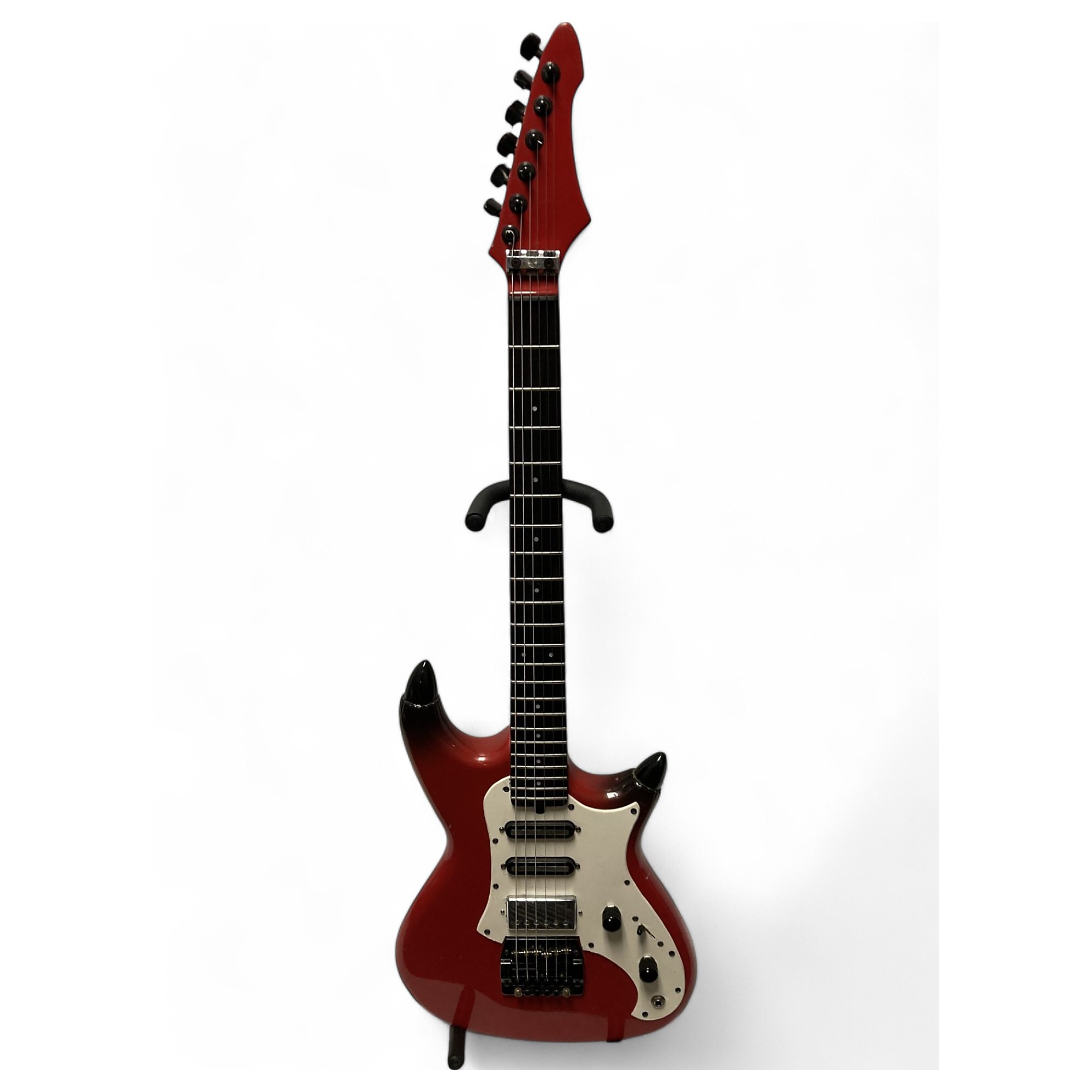 Used Aria pro II Hellcat Red Solid Body Electric Guitar Red
