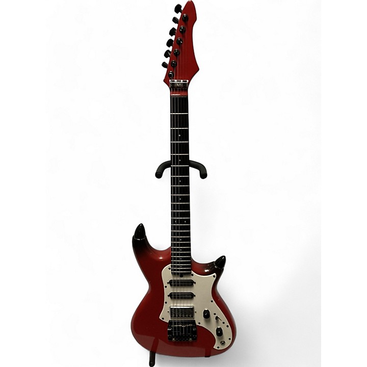 Used Aria pro II Hellcat Red Solid Body Electric Guitar Red