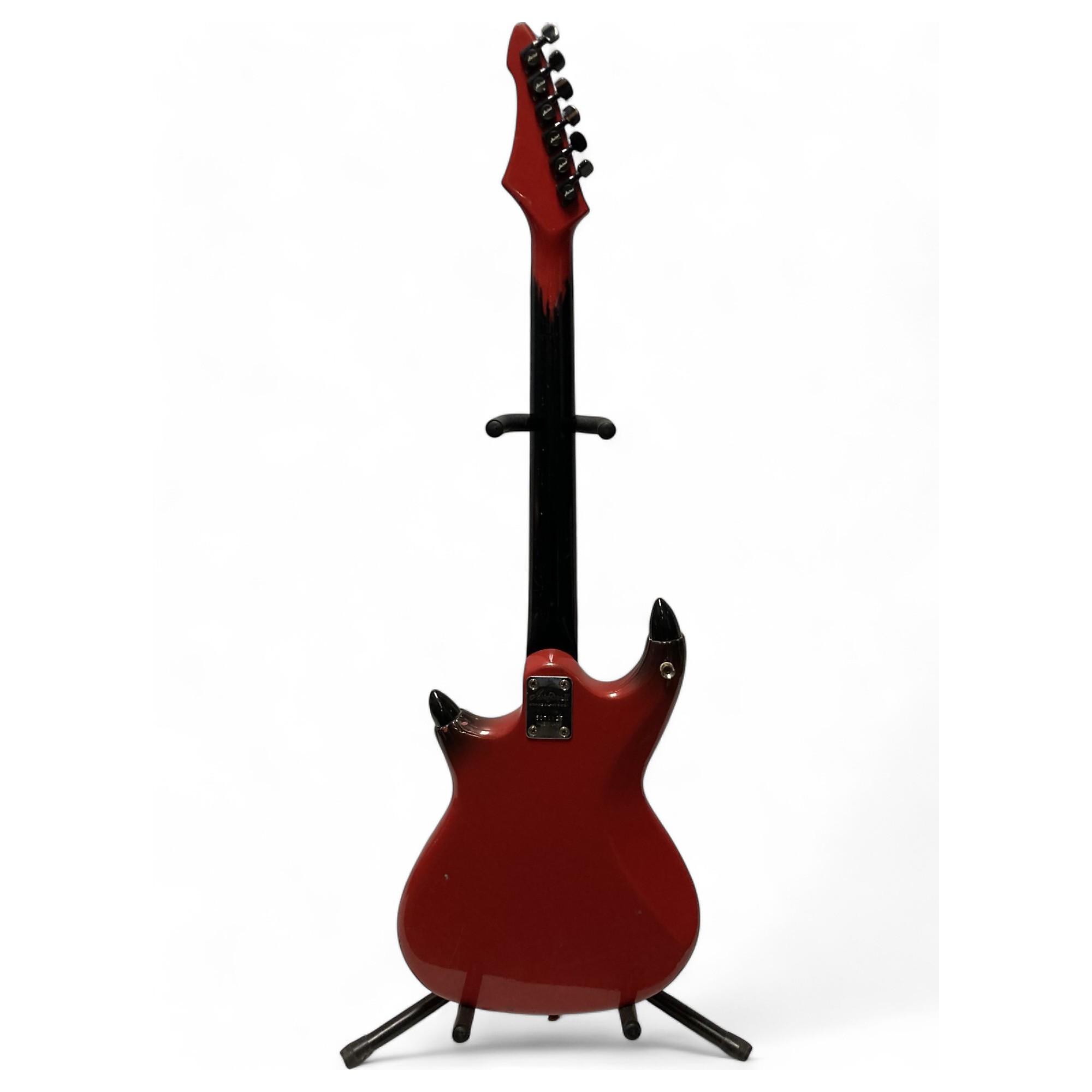 Used Aria pro II Hellcat Red Solid Body Electric Guitar Red