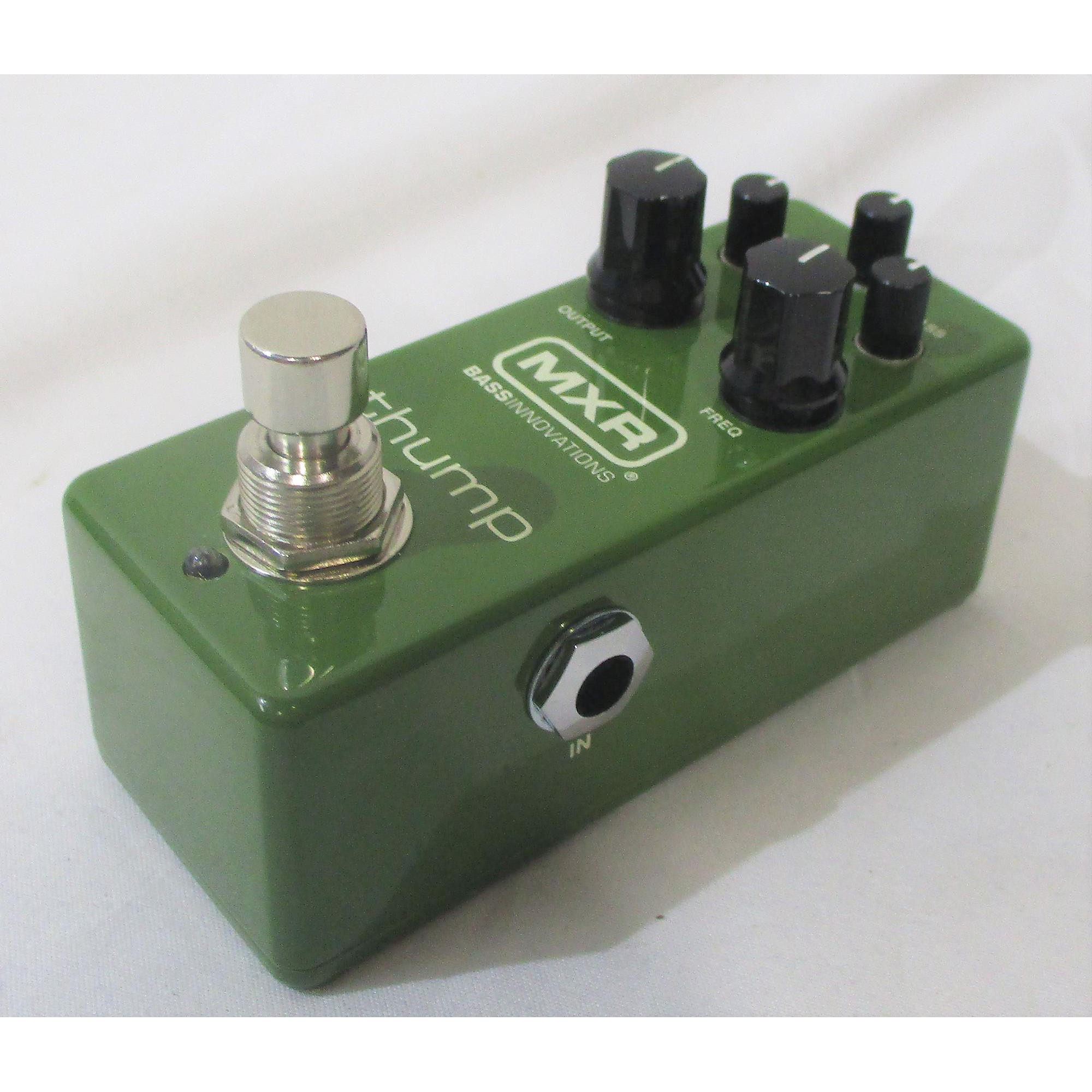 Used MXR M281 Thump Bass PreAmp Pedal | Guitar Center