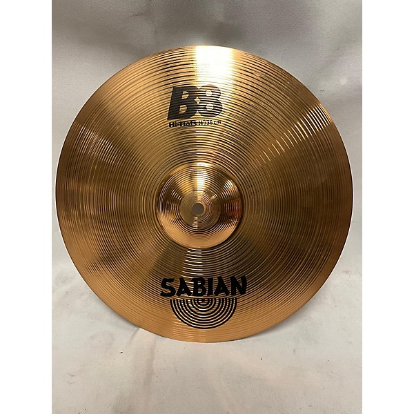 Used SABIAN 14in XSR Hi Hat Pair Cymbal