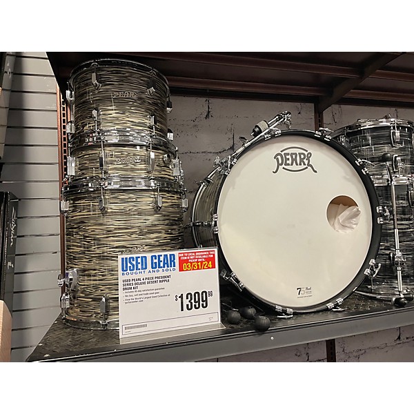 Used Pearl President Series Deluxe Drum Kit