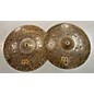 Used MEINL 15in Byzance EX Dry Medium Hi Hat Pair Cymbal thumbnail