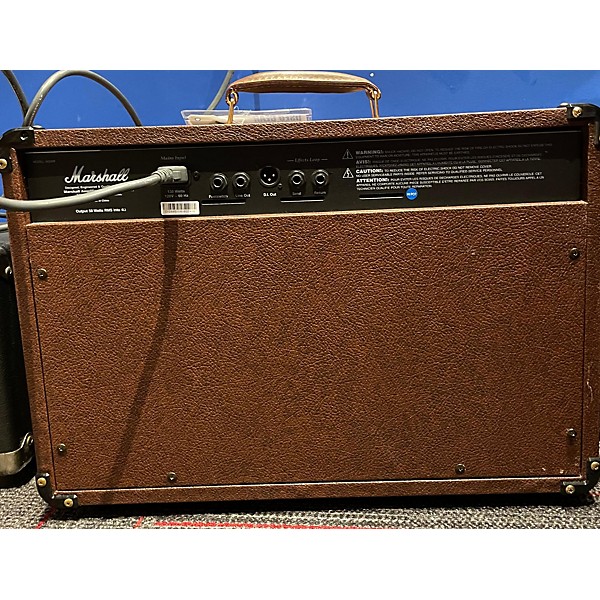Used Marshall AS50R 50W 2X8 Acoustic Guitar Combo Amp Guitar Center