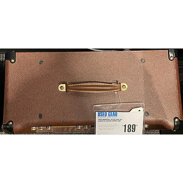 Used Marshall AS50R 50W 2X8 Acoustic Guitar Combo Amp Guitar Center