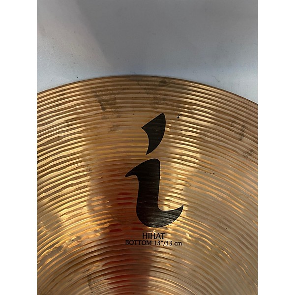 Used Zildjian 13in I SERIES HIHATS Cymbal