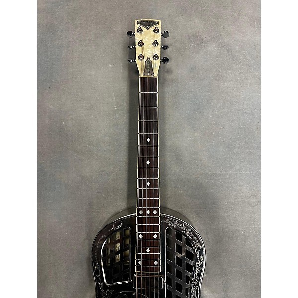 Used Used Amistar Tri-cone Style IV Nickel Resonator Guitar