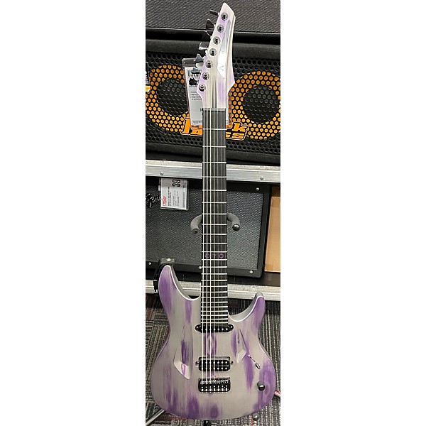 Used Used Aristides O7o Trans Purple Solid Body Electric Guitar