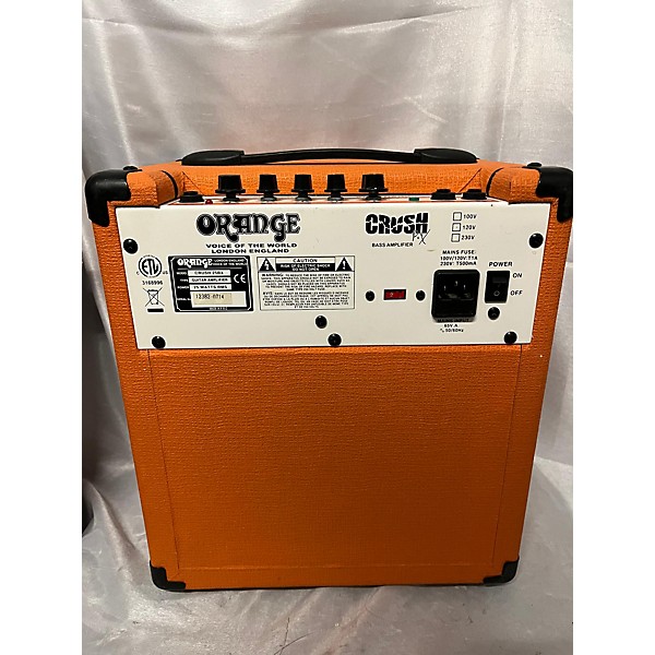 Used Orange Amplifiers Crush 25BX Bass Combo Amp