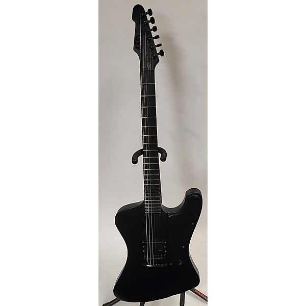 Used ESP LTD Black Metal Phoenix Solid Body Electric Guitar