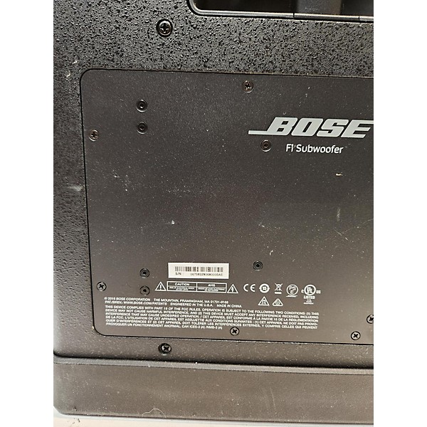 Used Bose F1 Model 812 Sound Package